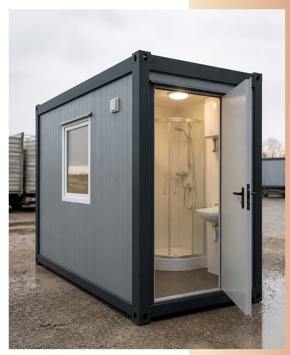 Утепленные бытовки с душем и туалетом в Новороссийске по цене от 153120 р. | БытовкаПрофи-Нвр