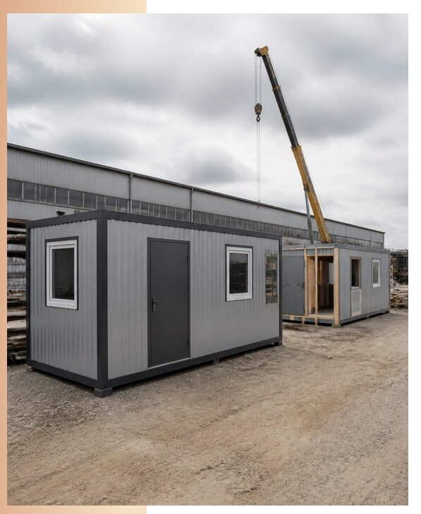 Металлические вагончики в Новороссийске изготовление и аренда